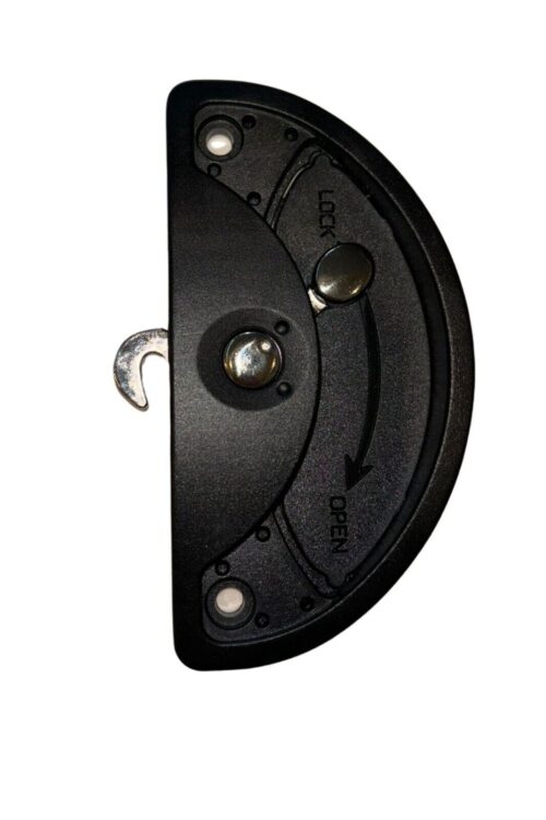 TRADEBASE Fly Screen Door Latch Snib Sliding Kit with Striker Plate 3 Piece - Image 5