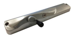 Window Winder Silver Satin Chrome | Stainless Steel Chain | Lockable