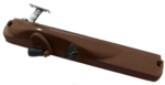 Window Winder Brown | Left Hand | Lockable – Keyed Alike | 300mm Chain – Suits Whitco® - Image 2