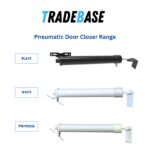 Security Screen Door Closer Pneumatic | One Touch Adjust  | Universal | Black - Image 6