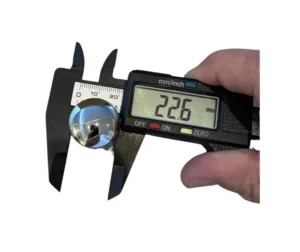 Glass Door Knob Pull Push Handle | Bathroom Shower |Aluminum Alloy Silver | win Pack - Image 5