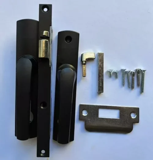 TRADEBASE Security Screen Door Barrier Lock Hinged without Cylinder - Image 2