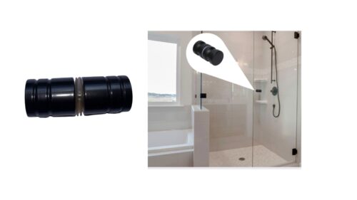 Shower Door Knob Handle Black Pull Shower Door Knob Handle Black Pull-replacement