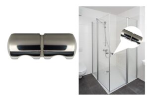 Shower Door Knob Handle Silver Pull-replacement