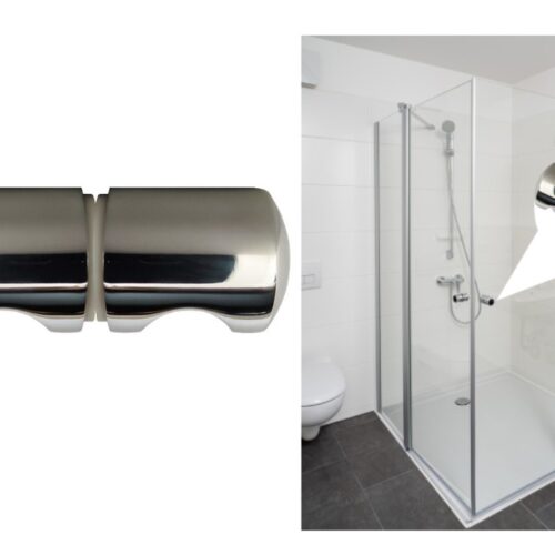 Shower Door Knob Handle Silver Pull-replacement