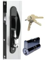 Dliding Security Door Lock with Cylinder