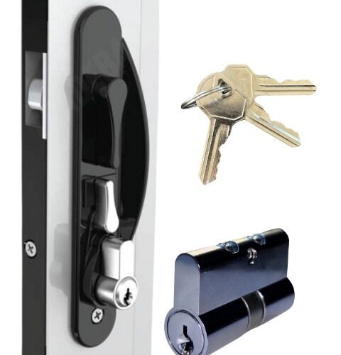 Dliding Security Door Lock with Cylinder