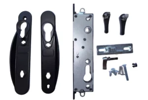 TRADEBASE Sliding Security Screen Barrier Door Lock | Black | Without Cylinder - Image 2