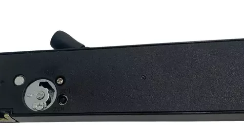 Lockable Window Winder White Left Hand | Keyed Alike Stainless Steel Chain - TRADEBASE