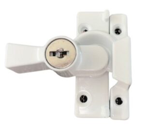 TradeBase Window Lock  Double Hung Sash | Silver Grey | Keyed Alike Wide Base - Image 3