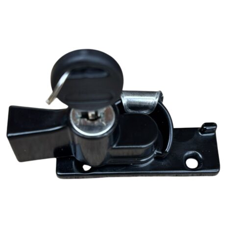 Window-Lock-double-Hung-Sash-Black-keyed-alike-aluminium window-wide-base-narrow keeper-plate