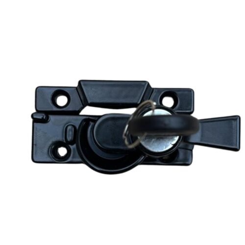 Window-Lock-double-Hung-Sash-Black-keyed-alike-timber window-wide-base-closed