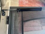 Security Screen Door Closer Pneumatic | One Touch Adjust  | Universal | Black - Image 4