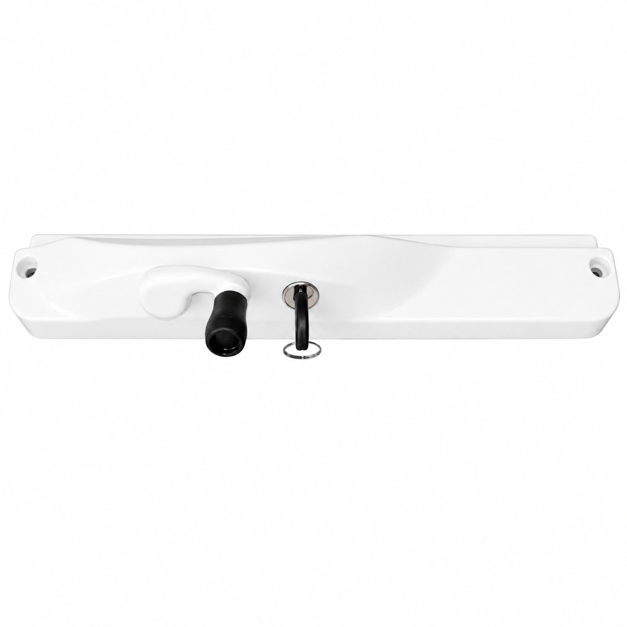 window-winder-white-lockable-keyed-alike-left-hand-300mm-chain-awning-left-hand-casement-awning Window Winder White | Left Hand | Lockable – Keyed Alike | 150mm Restricted Chain - Image 1