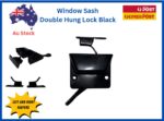 Window-Lock-Black-Sash-Double-Hung-Cam-lock-Latch