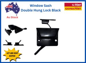 Window-Lock-Black-Sash-Double-Hung-Cam-lock-Latch