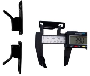 Window Lock Sash Double Hung Cam Lock Vertical or Horizontal Black - Image 2