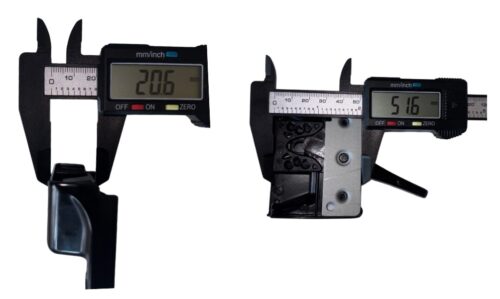 Window Lock Sash Double Hung Cam Lock Vertical or Horizontal Black - Image 6