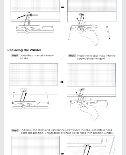 how to replace a window winder