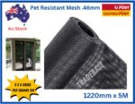 Pet-paw-proof-resistant-insect-flyscreen-mesh 1220mm 5metre