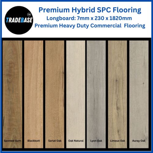 Tradebase-SPC-Flooring-Range-Colour-Chart-7mm-long board-hybrid
