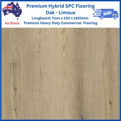 oak limoux -7mm-hybrid-spc-flooring-premium-large plank-longboard-230x1820mm