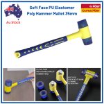 soft-face-poly-elastomer-polyurethane-hammer-mallet-non-marring-diemaking-replaceable-head-35mm