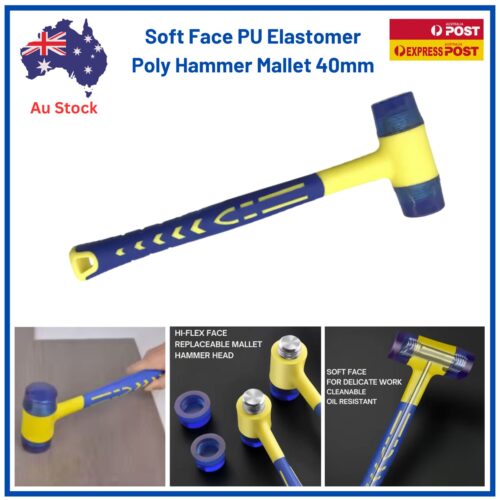 soft-face-poly-elastomer-polyurethane-hammer-mallet-non-marring-diemaking-replaceable-head-40mm