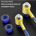 soft-face-poly-elastomer-polyurethane-hammer-mallet-non-marring-diemaking-replaceable-head -core