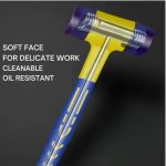 soft-face-poly-elastomer-polyurethane-hammer-mallet-non-marring-diemaking-replaceable-head -crossection
