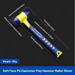 soft-face-poly-elastomer-polyurethane-hammer-mallet-non-marring-diemaking-replaceable-head-sosfter-than-nylon-25mm