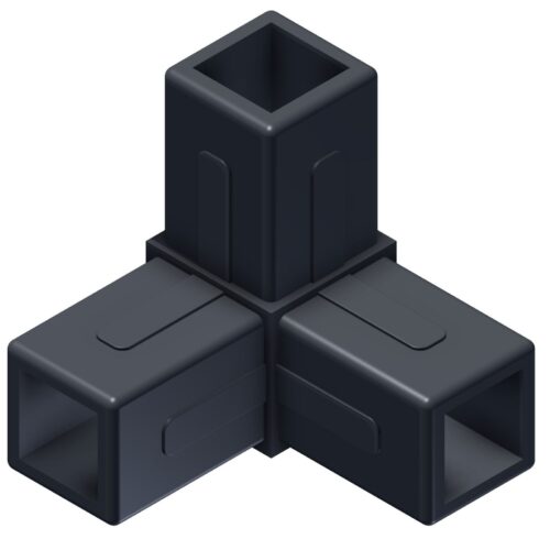 Aluminium-connector-3-way-leg-corner-fitting-for-25mm-Tube-Frames