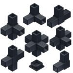 Aluminium Connector 4 way 25mm - Image 2