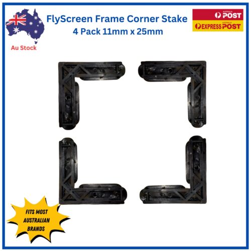 Flyscreen-frame-corner-stake-11mm-25mm-4-pack