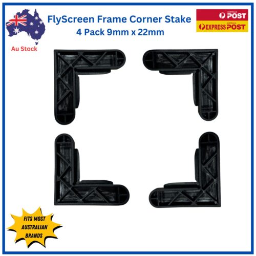 Flyscreen-frame-corner-stake-9mm-22mm-4-pack