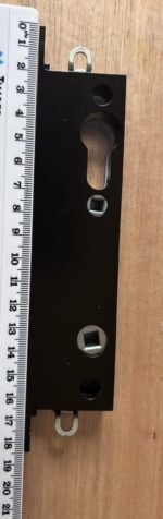 TRADEBASE Sliding Security Screen Barrier Door Black with Higher Security 5 Pin Cylinder Barrel + 3 keys - Image 10