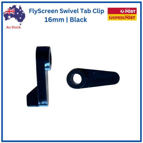 Flyscreen Swivel Clip | Flush 1.6 mm | Black - Image 4