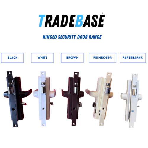 Security Screen Door Lock Hinged | Primrose® | Snib | Cylinder Not Included - Image 5