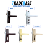 Security Screen Door Lock Hinged | Primrose® | Snib | Cylinder Not Included - Image 4
