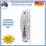 Sliding Security Door Lock | Snib | White - Image 4