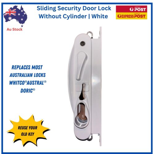 Sliding Security Door Lock | Snib | White - Image 4