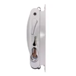 White parrot beak snib for sliding security screen doors, suits Whitco® – TradeBase Australia