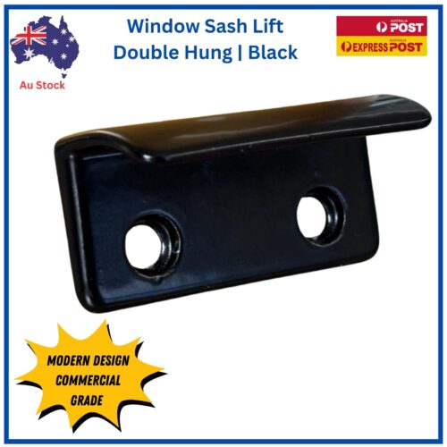Window Sash Lift | Double Hung | Handle | Black - Image 5