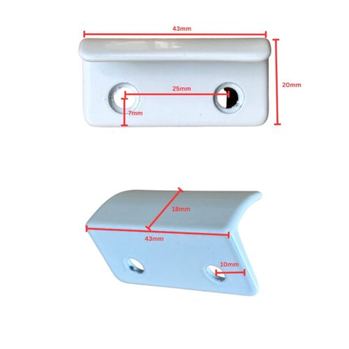 Window Sash Lift | Double Hung | Handle | White - Image 3
