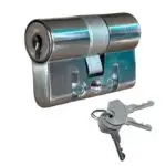 Security Door Lock Cylinder Barrel | 3 Keys | Double Wafer Standard