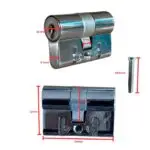 Security Door Lock Cylinder Barrel | 3 Keys | Double Wafer Standard - Image 3