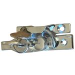 Window Sash Lock | Double Hung | Keyed Alike | Chrome Silver |Timber Aluminium Windows - Image 3