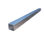 Aluminium Square Tube 25 x 25mm 1.2mm Gauge | Anodised Silver - 450mm