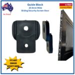 Sliding Screen Door Guide Block | Universal Fit | Black 23.5mm - Image 6