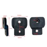 Sliding Screen Door Guide Block | Universal Fit | Black 23.5mm - Image 4